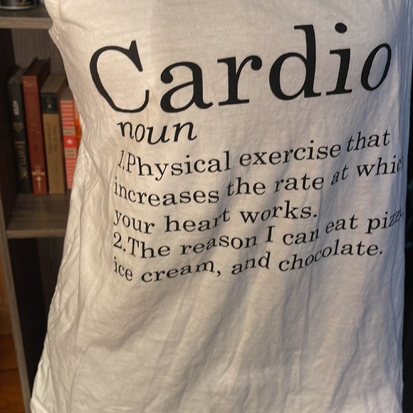 Electric Pink Cardio tank.  Size XL - Picture 2 of 5